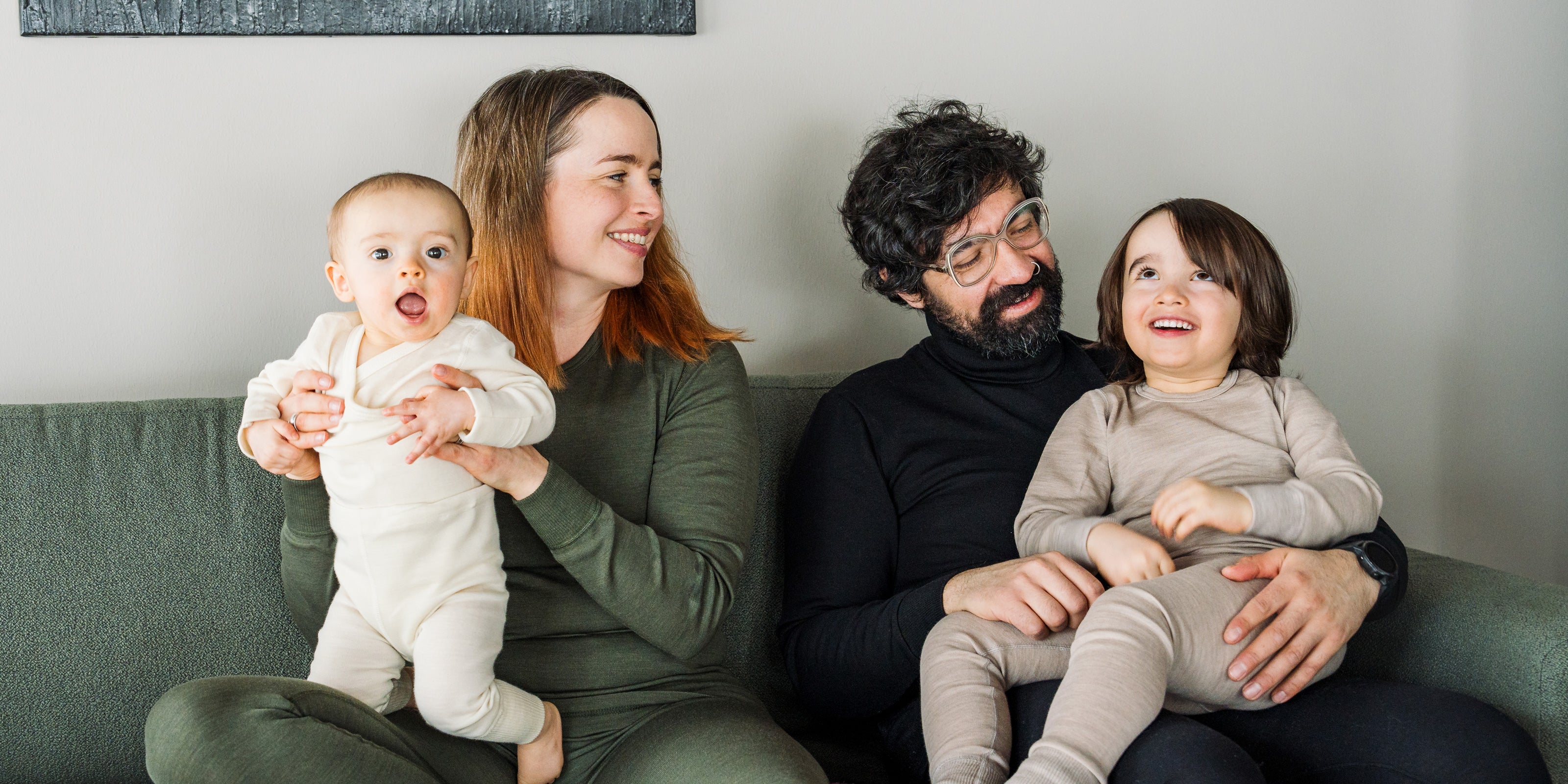 Ruskovillan merinovillavaatteet koko perheelle