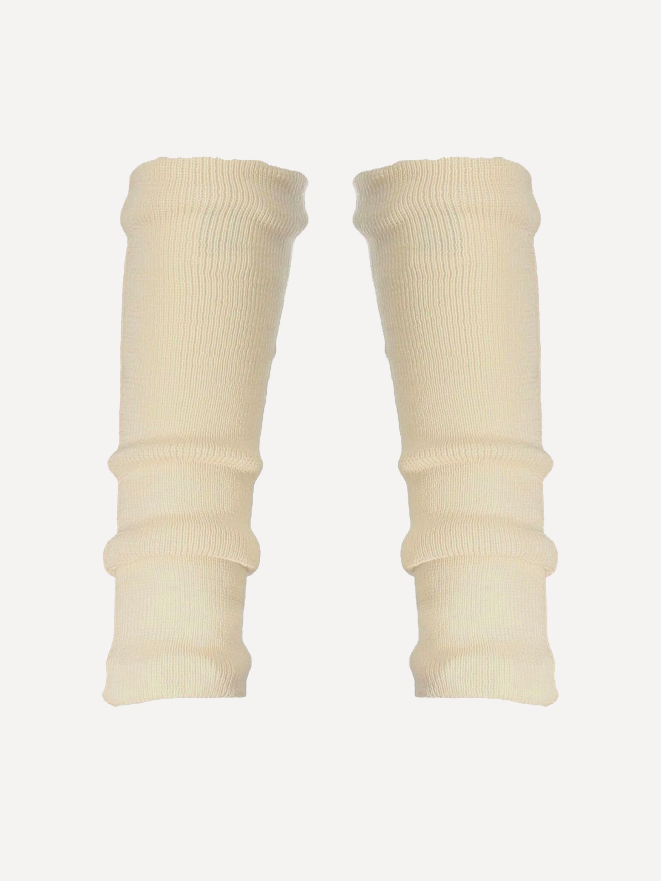 Ranteenlämmittimet merinovillaa, valkoinen - Ruskovilla