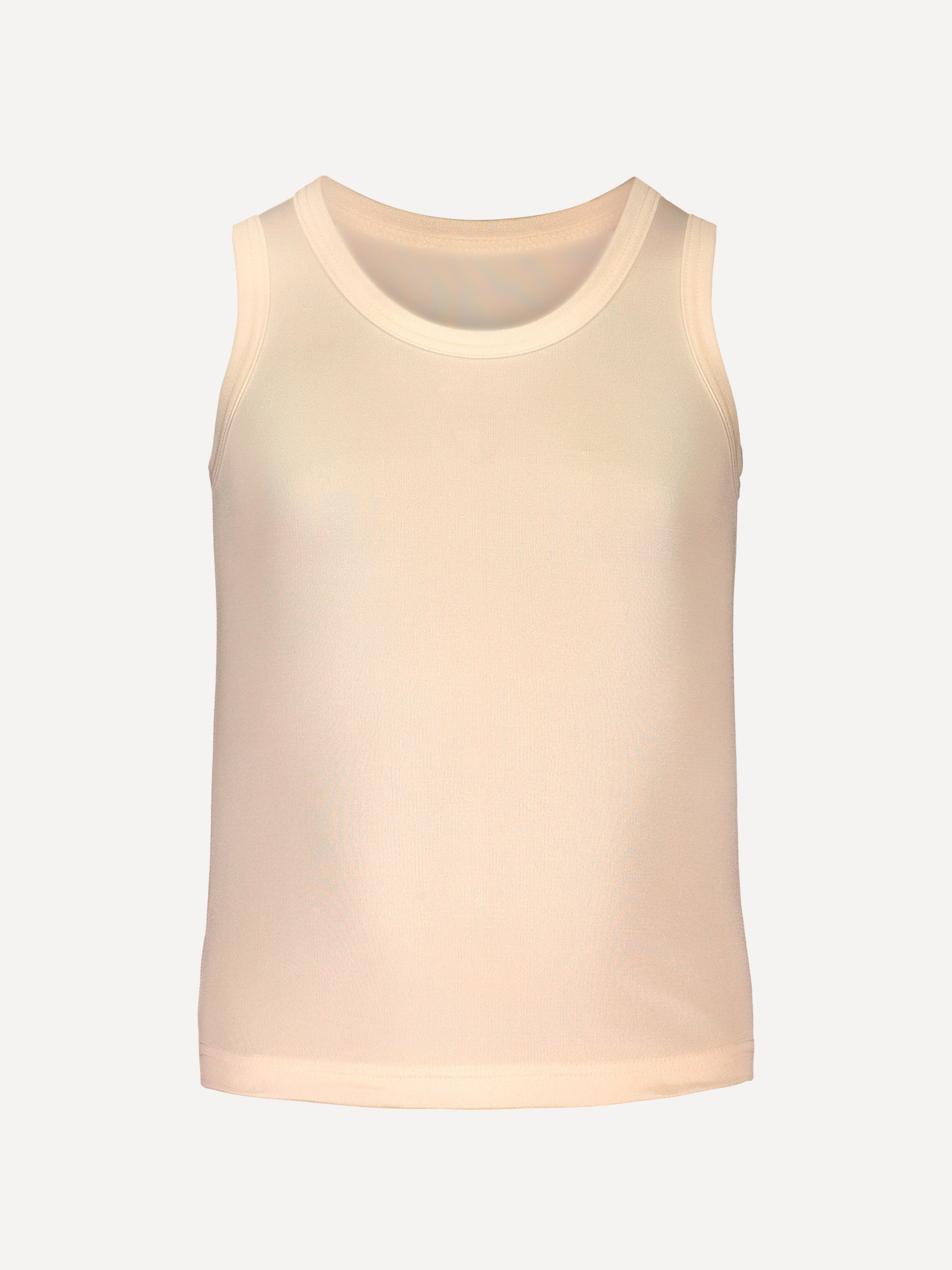 OUTLET: Children's sleeveless undershirt, silk, powder