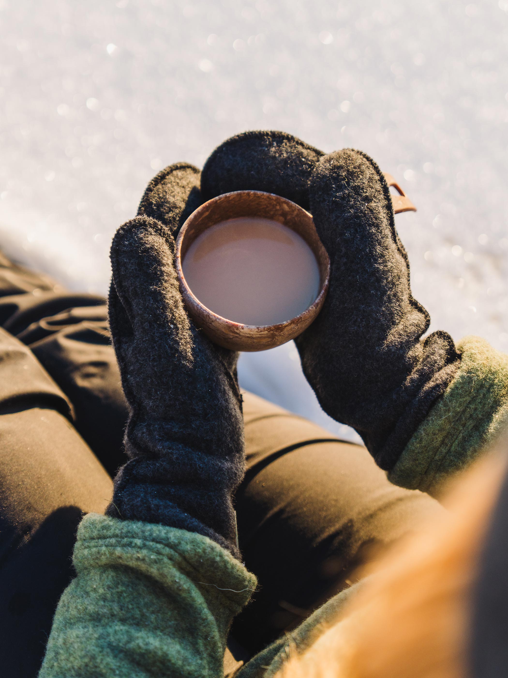 Lapaset villafleeceä, antrasiitti