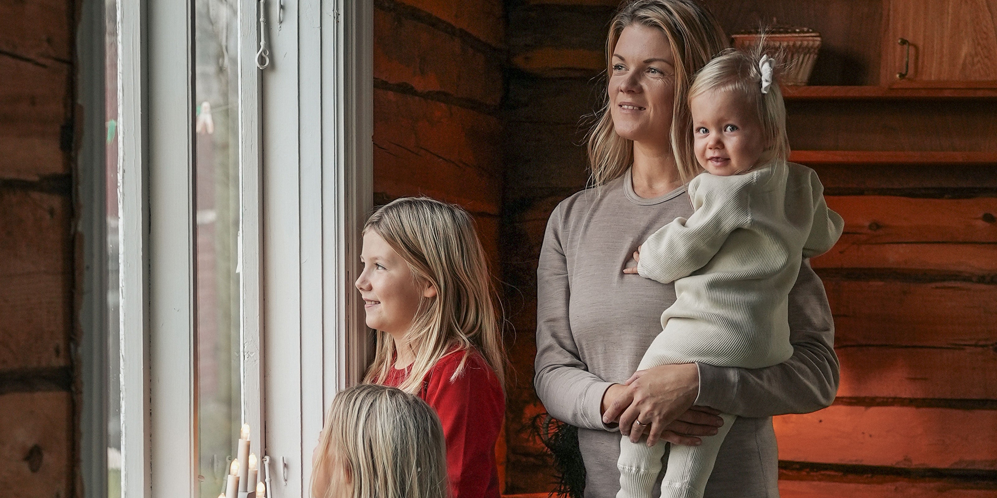 Koko perheen merinovillakerrastot, Ruskovilla