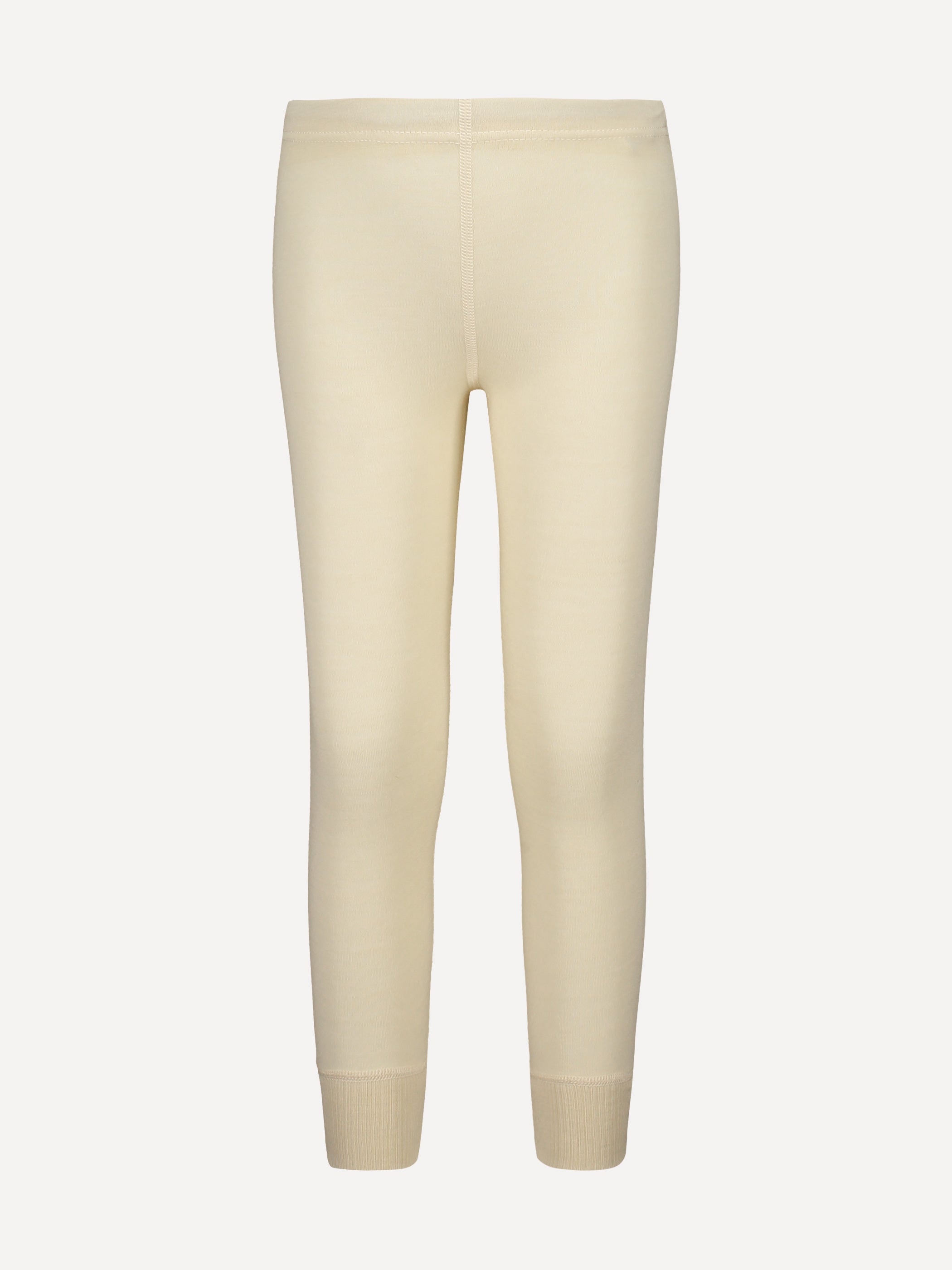 OUTLET: Children's long johns, merino wool, white