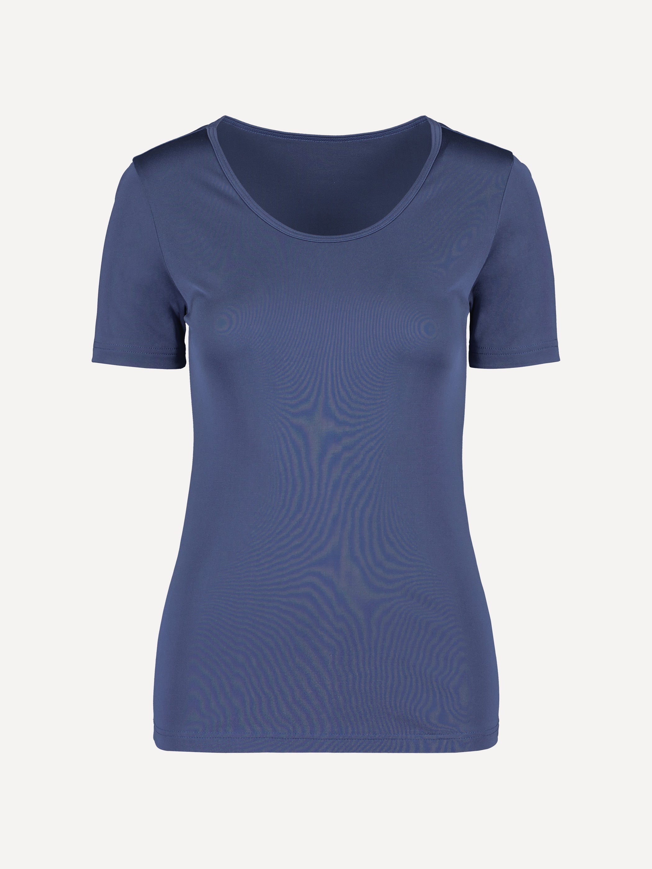 Women's T-shirt, silk, blueberry