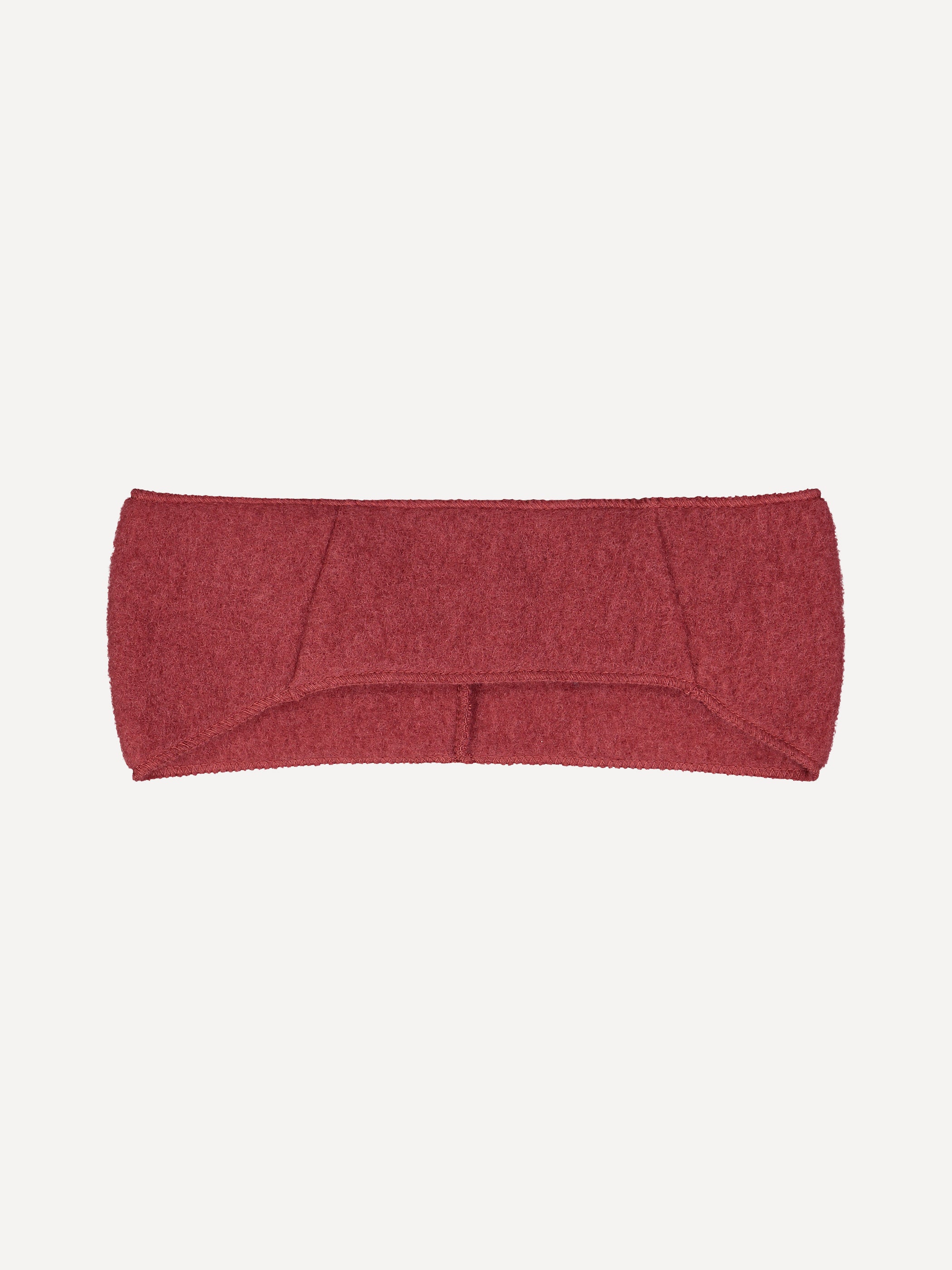 Headband, wool fleece, wild rose