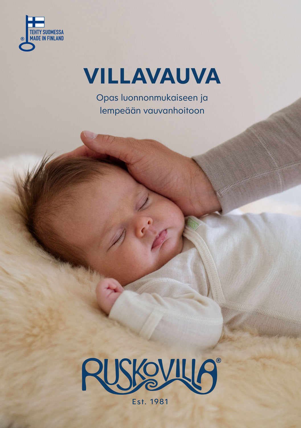 Ruskovilla VillaVauva-esitteen kansi