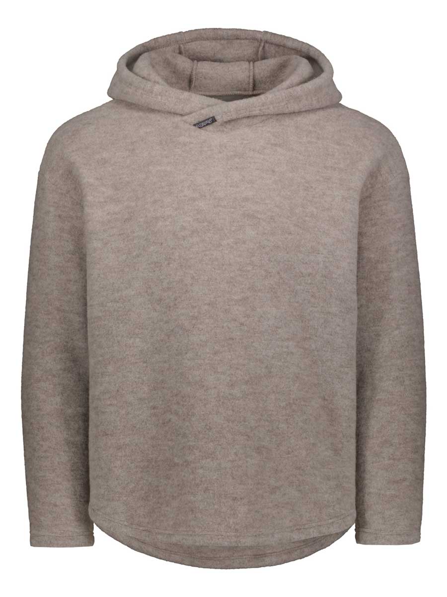 Ruskovilla's organic wool fleece hoodie